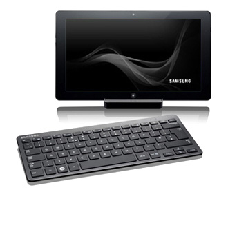 SAMSUNG XE700T1A i5-2467M 11.6in HD w/Gorilla Glass Wacom Digitizer 4GB 64GB SSD Intel HD Graphics HSPA TPM 4cell W7P64 Black