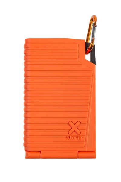 Xtorm Aurinkovaravirtal&auml;hde 4.5W 10.000mAh USB-C PD 20W -varavirtal&auml;hde, Musta/Oranssi