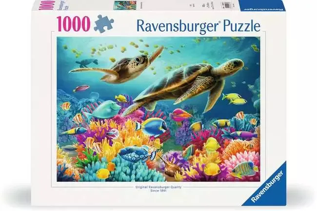 Ravensburger Blue Underwater World - puzzle, 1000 pcs