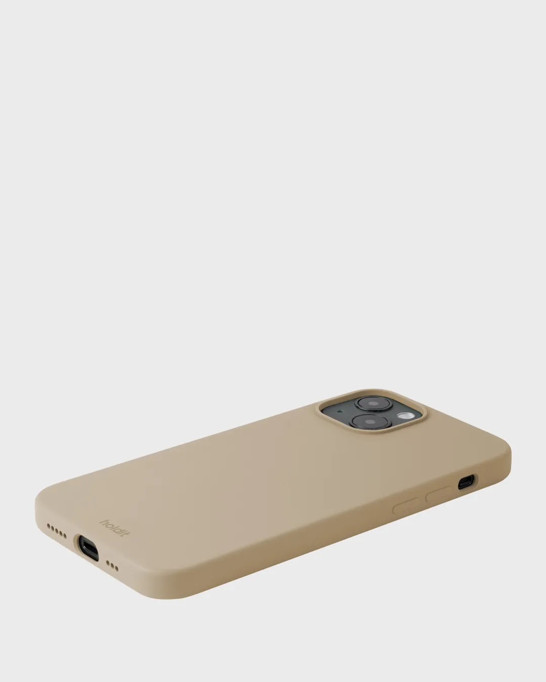 Holdit iPhone 14 Plus Kuori Silikoni Latte Beige