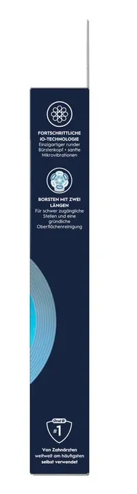 Oral-B iO Ultimate Clean vaihtoharjasp&auml;&auml;t, 6 kpl, Musta