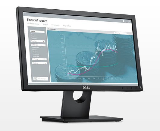 Dell 18.5" E-Series E1916H, 1366x768px, TN - monitor