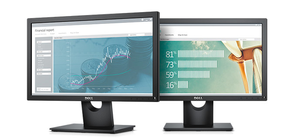 Dell 18.5" E-Series E1916H, 1366x768px, TN - monitor