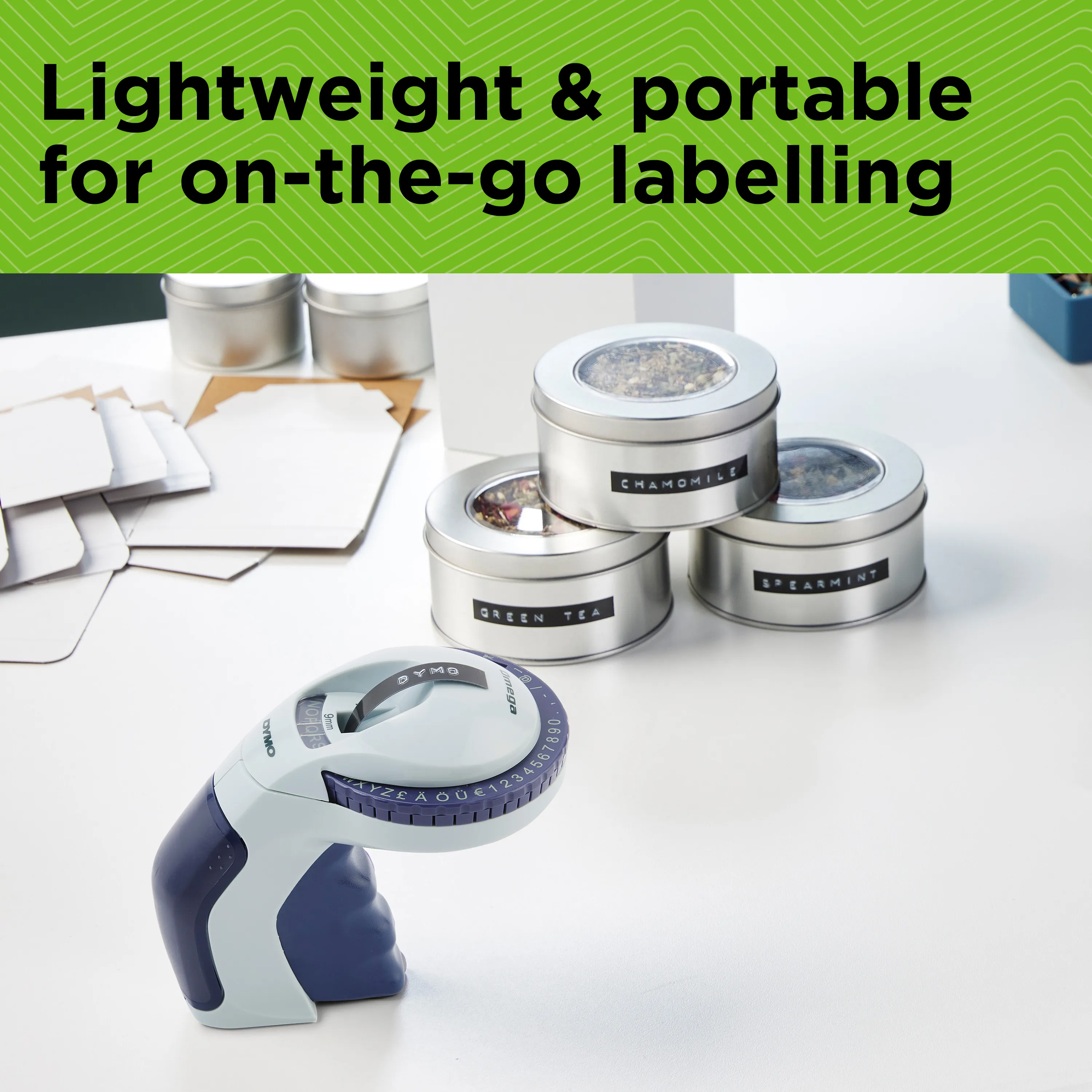 Embossing tool Omega English/German version