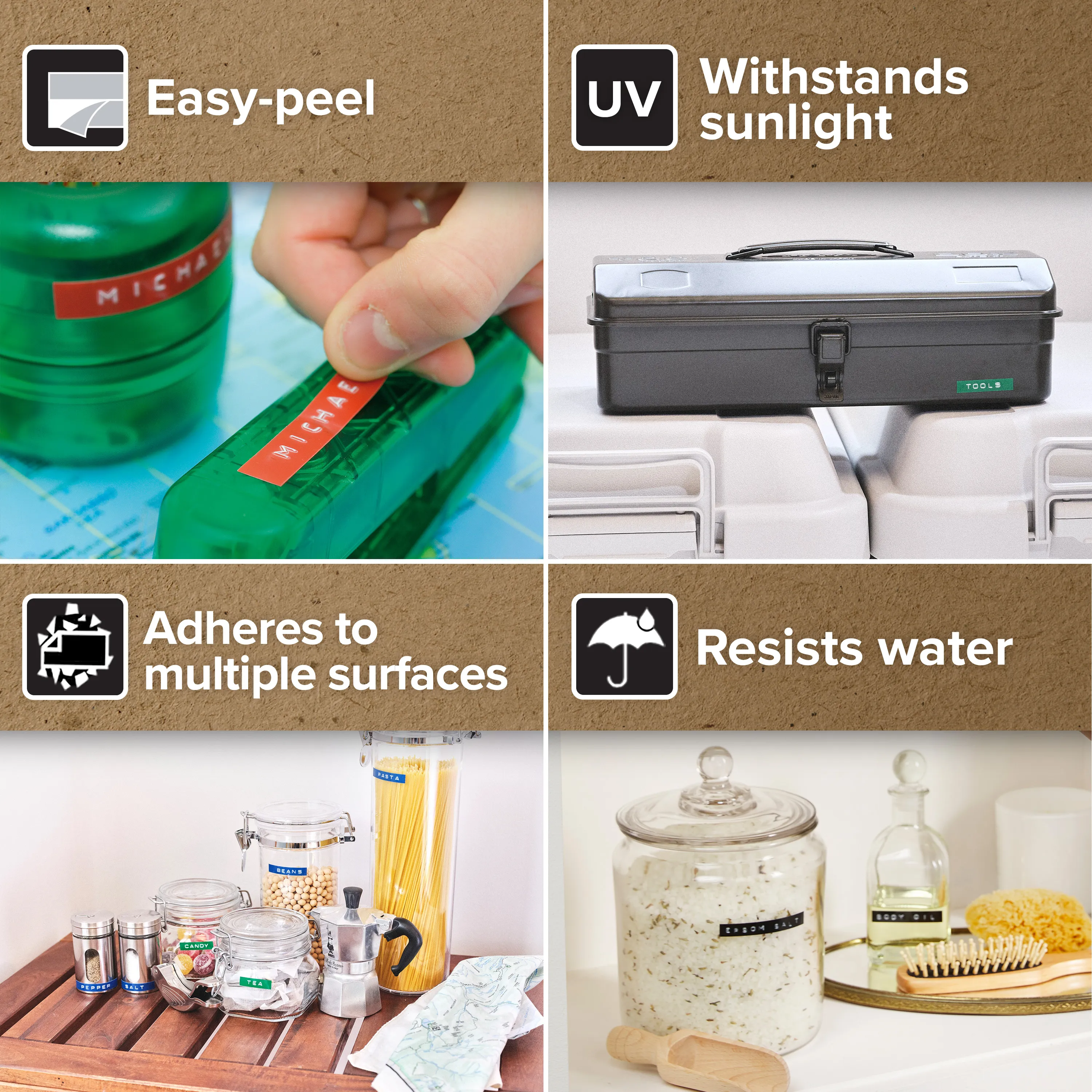 Embossing tool Omega English/German version