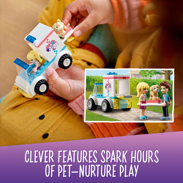 Lego Friends - Djursjukhusets ambulans 41694