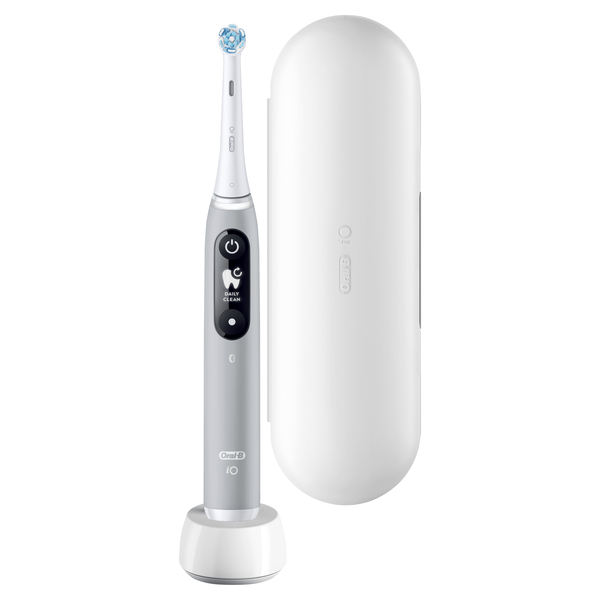 Oral-B iO 80351524 - s&auml;hk&ouml;hammasharja, harmaa