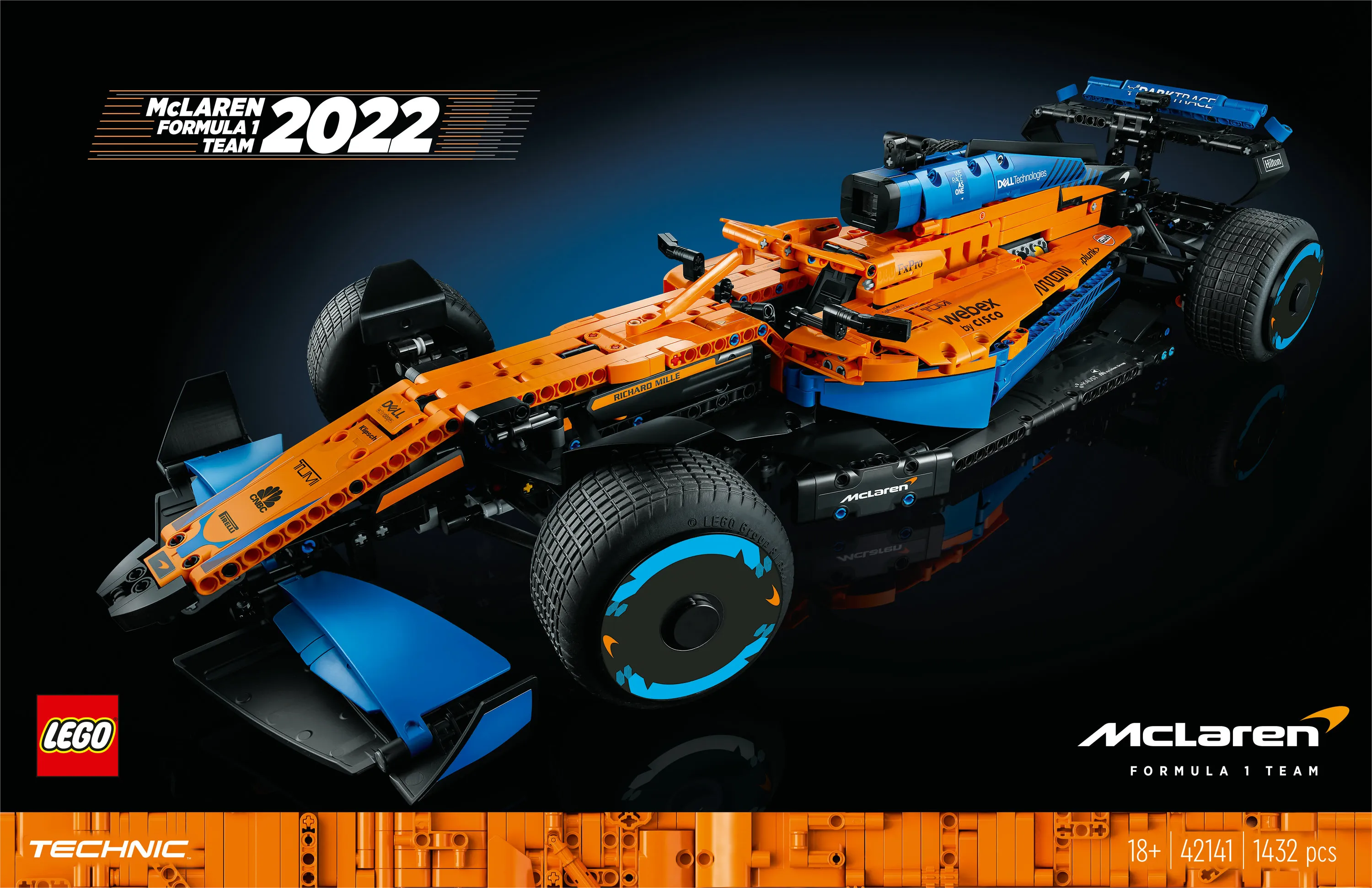 LEGO Technic McLaren Formula 1 Racerbil 42141