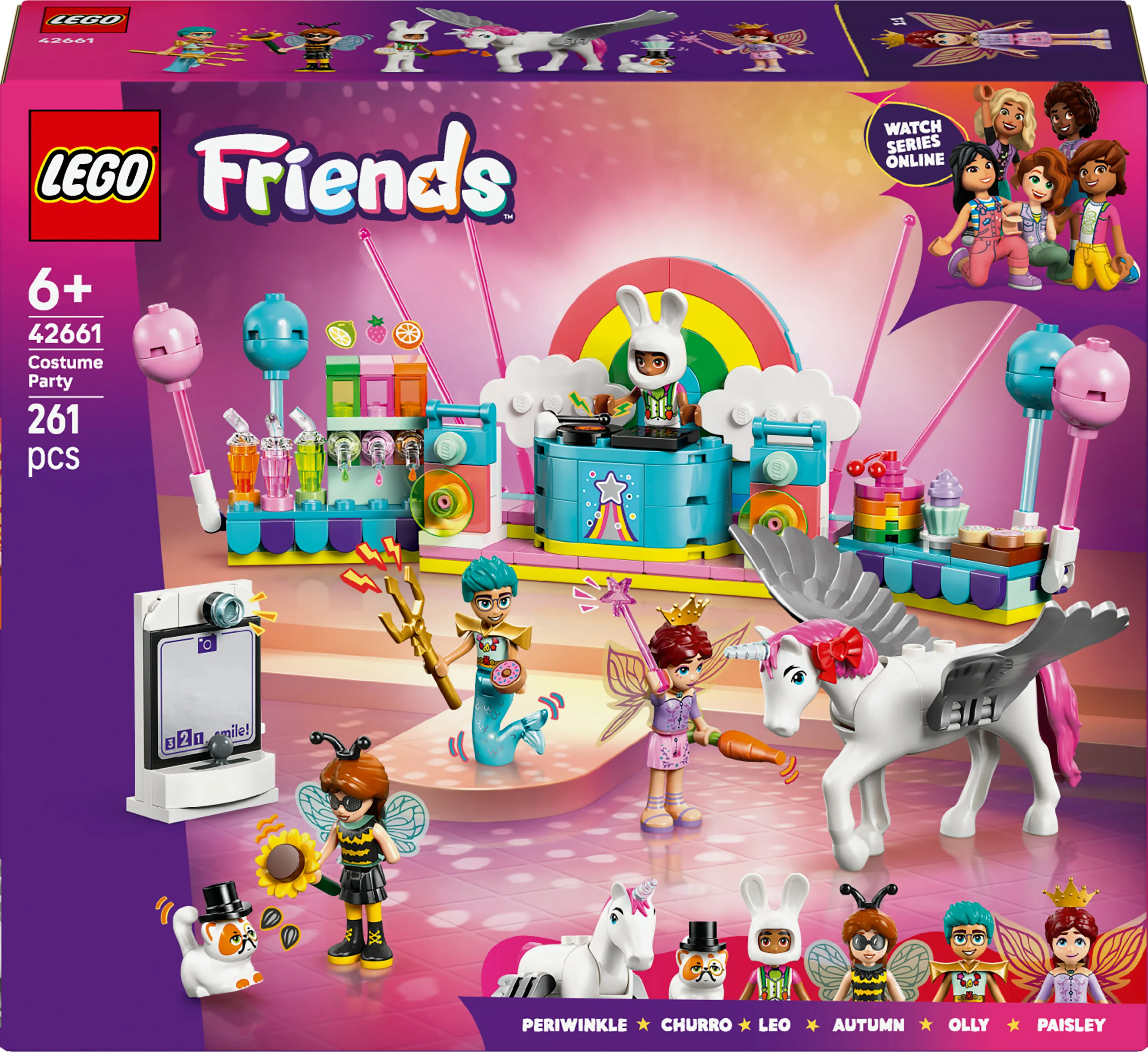 LEGO Friends Unicorn and Fairy Party 42661