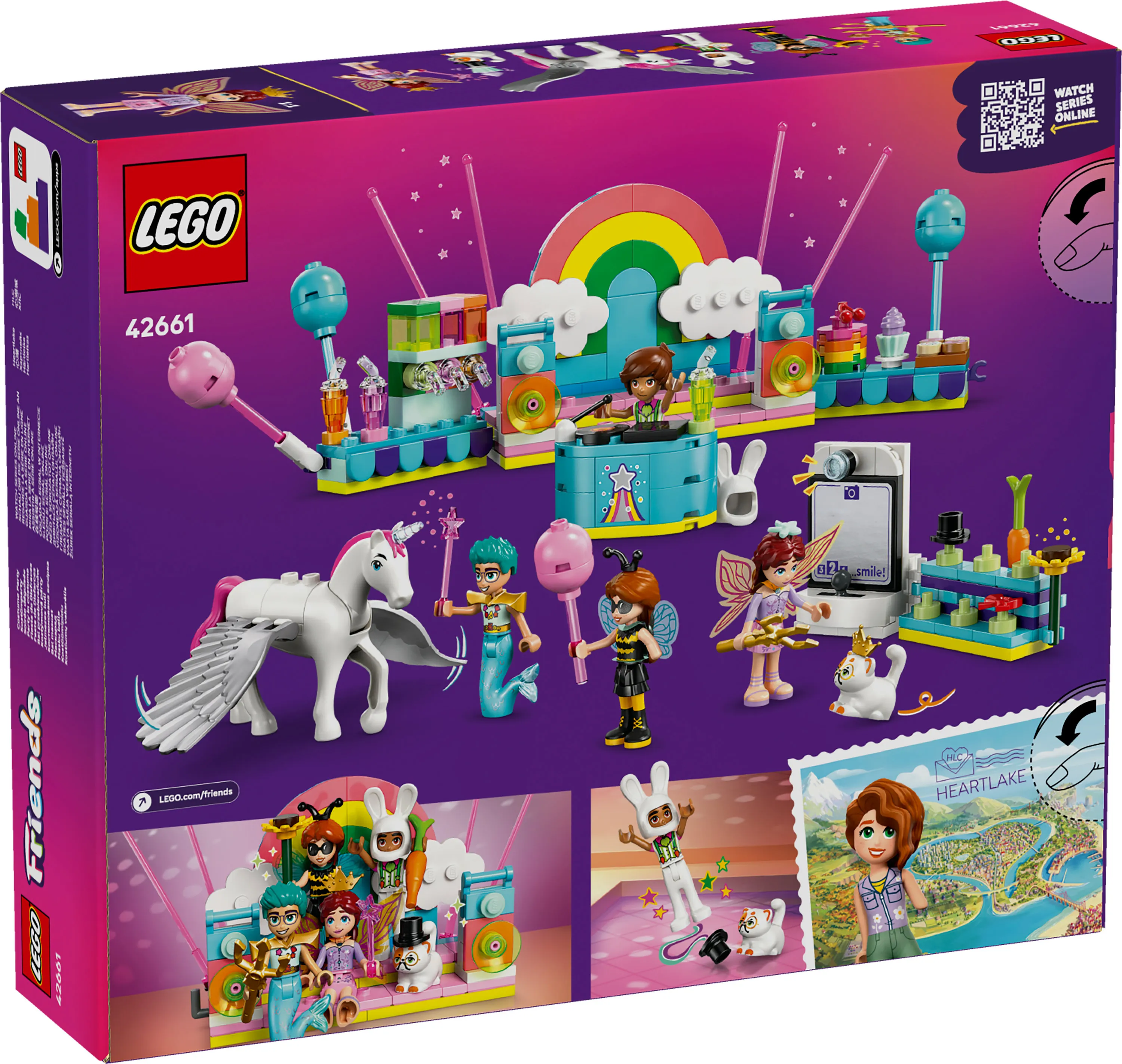LEGO Friends Unicorn and Fairy Party 42661
