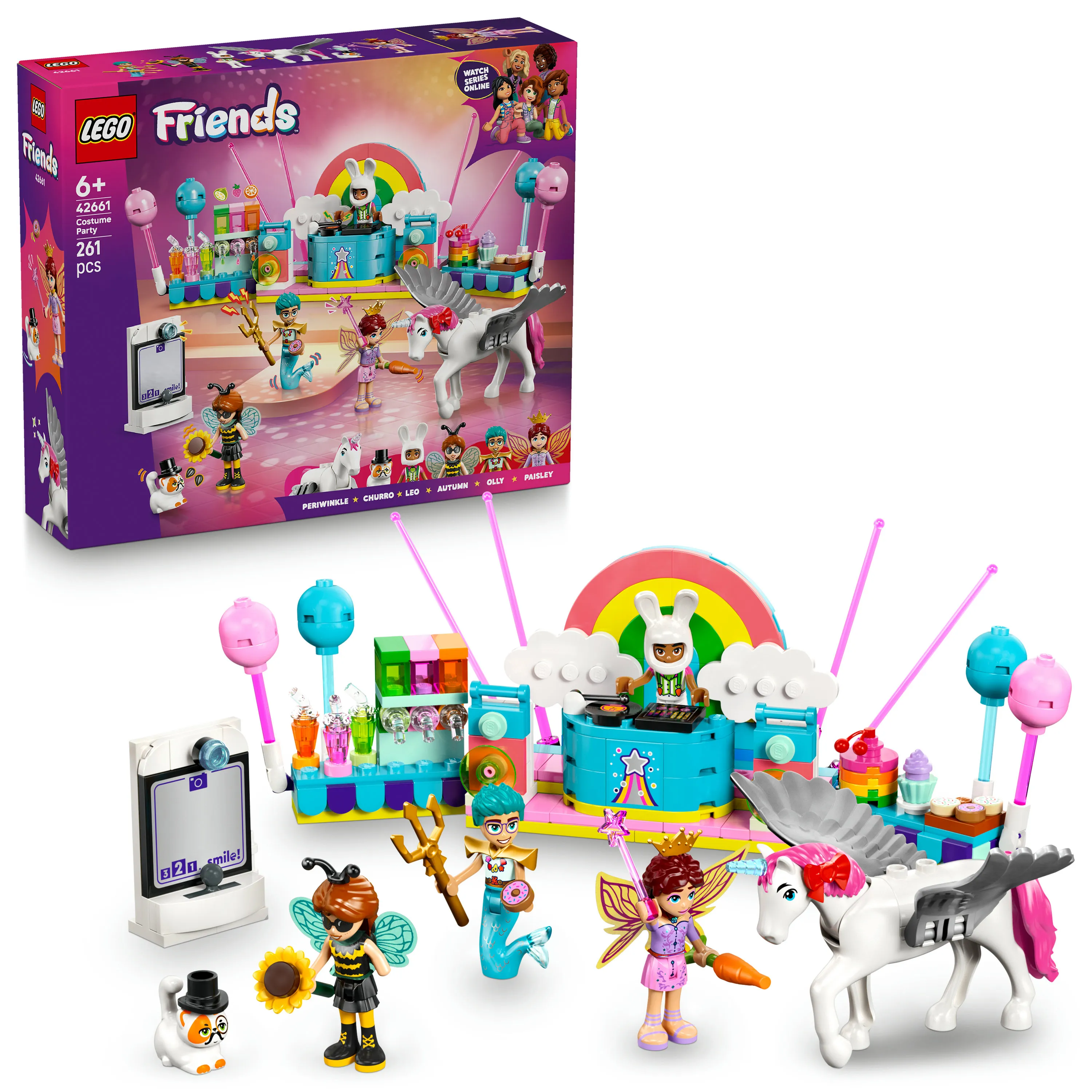 LEGO Friends Unicorn and Fairy Party 42661