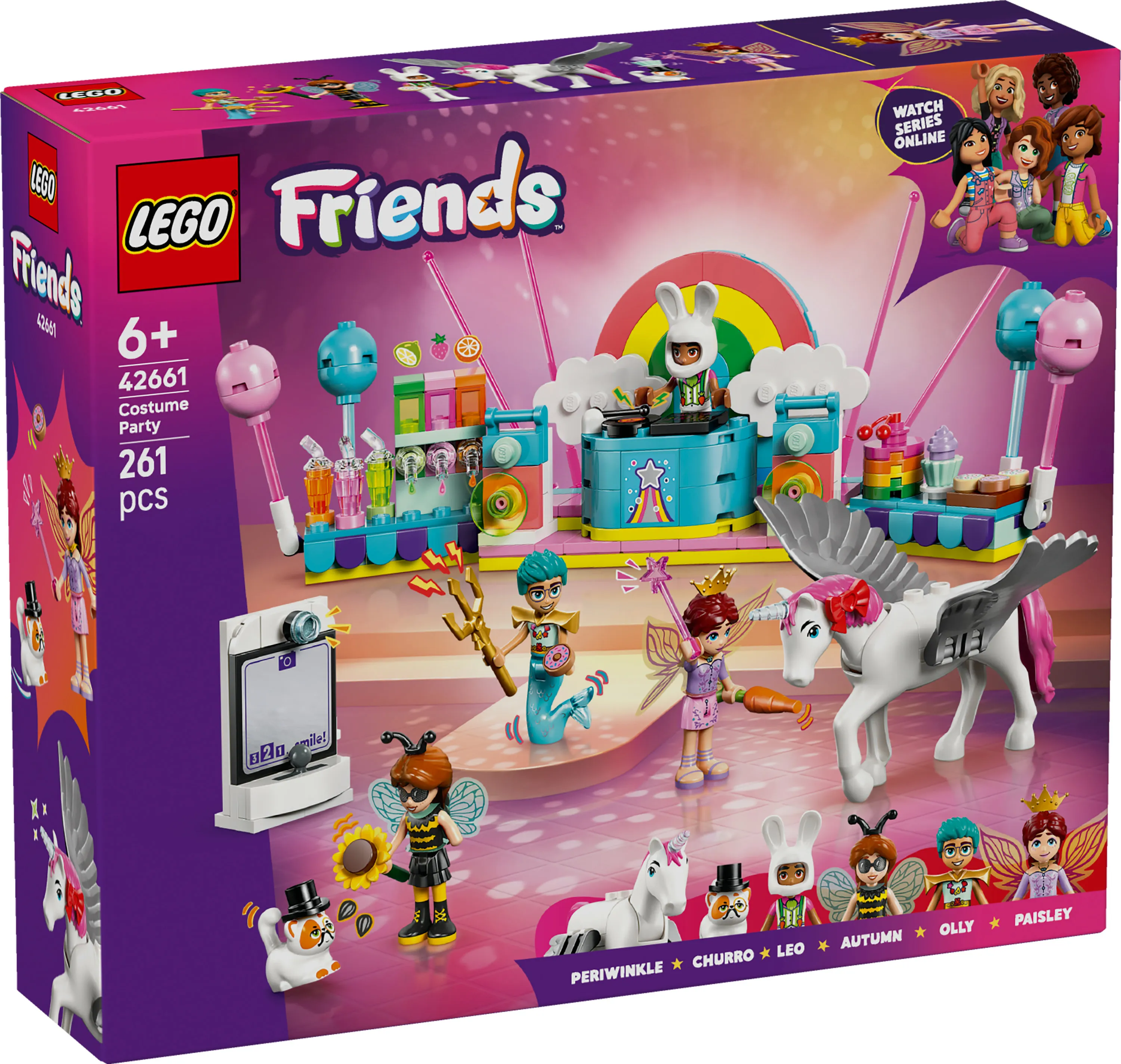 LEGO Friends Unicorn and Fairy Party 42661