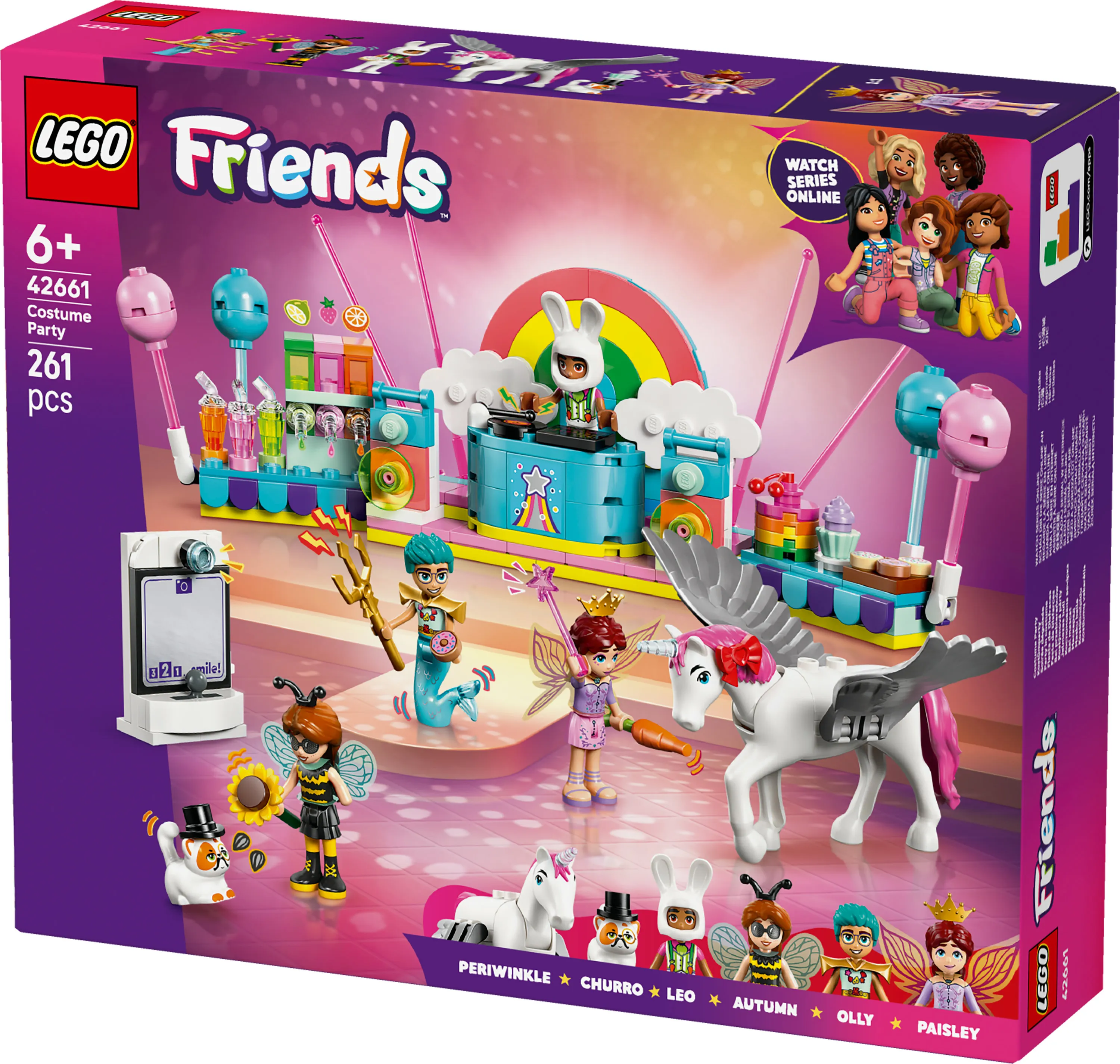 LEGO Friends Unicorn and Fairy Party 42661