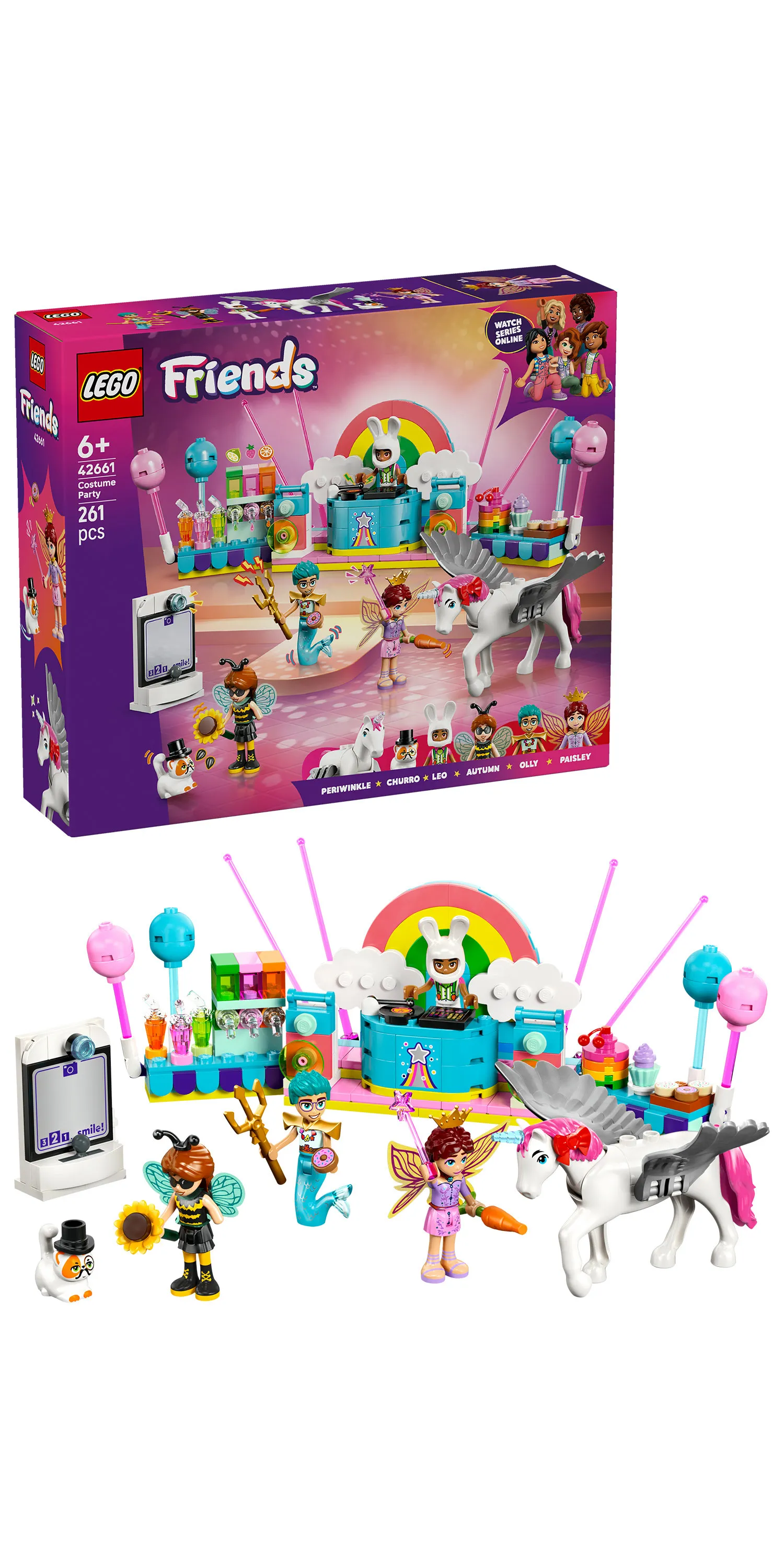 LEGO Friends Unicorn and Fairy Party 42661