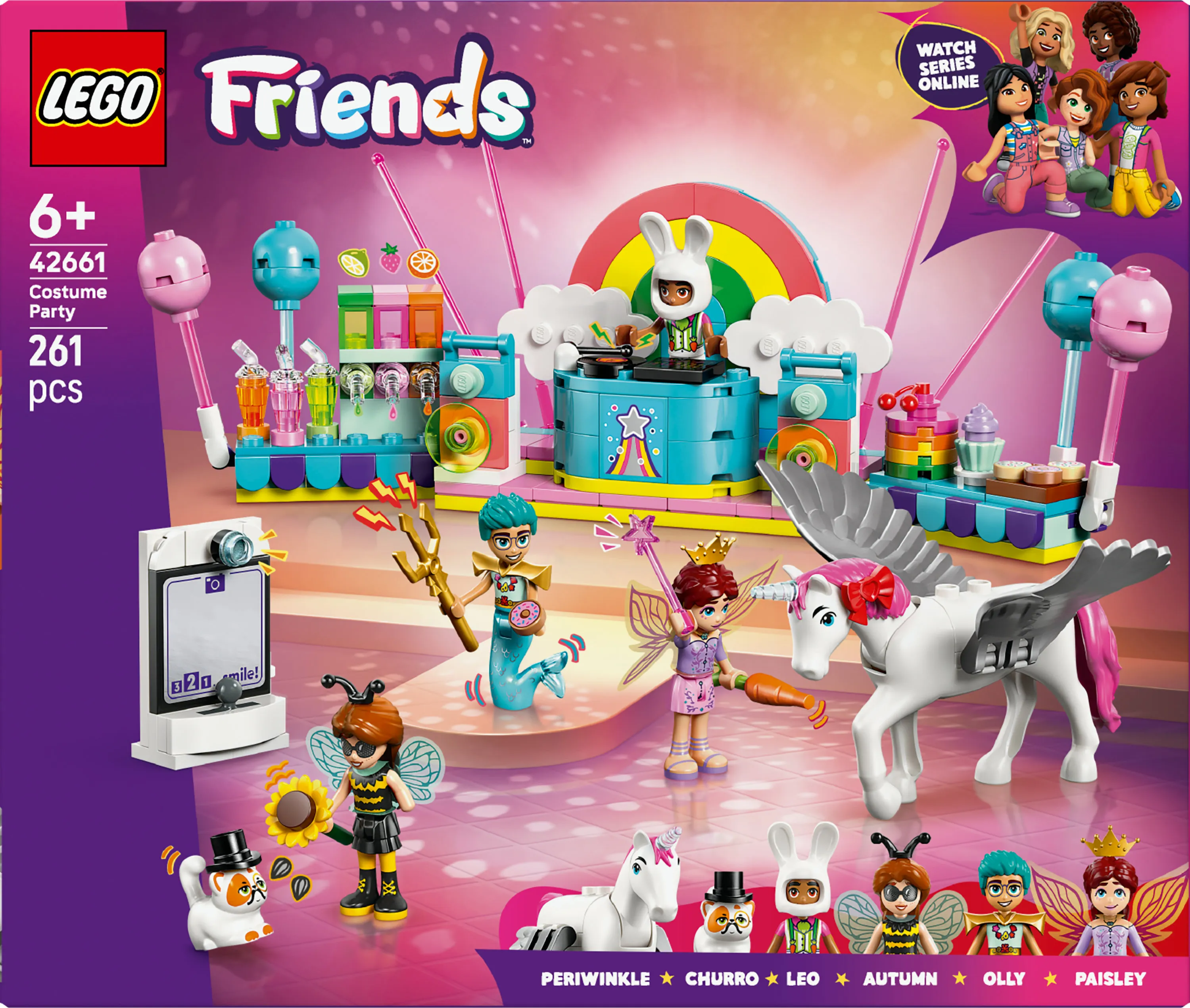 LEGO Friends Unicorn and Fairy Party 42661