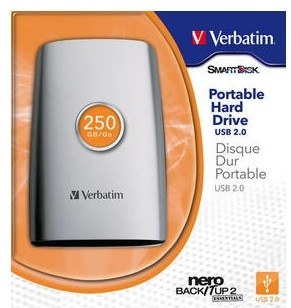 VERBATIM 2,5" ULK USB 250GB