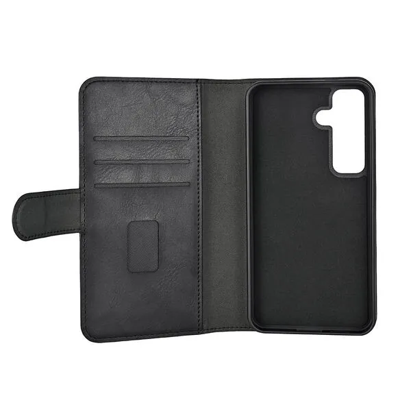 GEAR Wallet, Galaxy S24 - 2-in-1 Wallet Case, Black