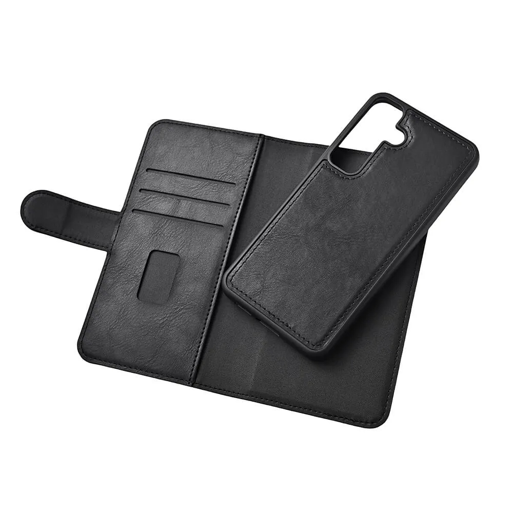 GEAR Wallet, Galaxy S24 - 2-in-1 pl&aring;nboksfodra, Svart