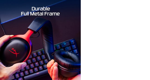 HyperX Cloud III gaming headset, svart