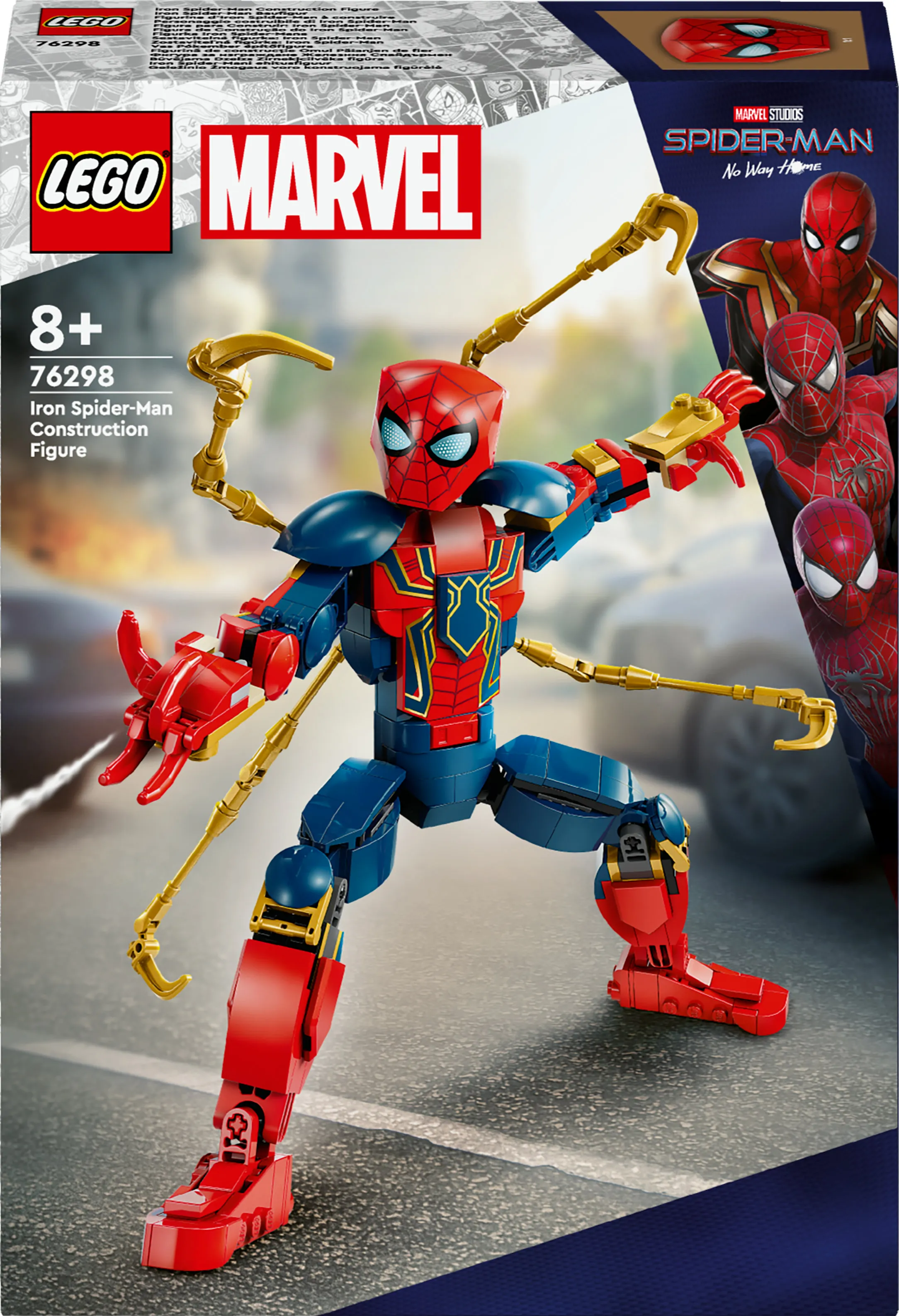 LEGO Marvel Rakennettava Iron Spider-Man -hahmo 76298
