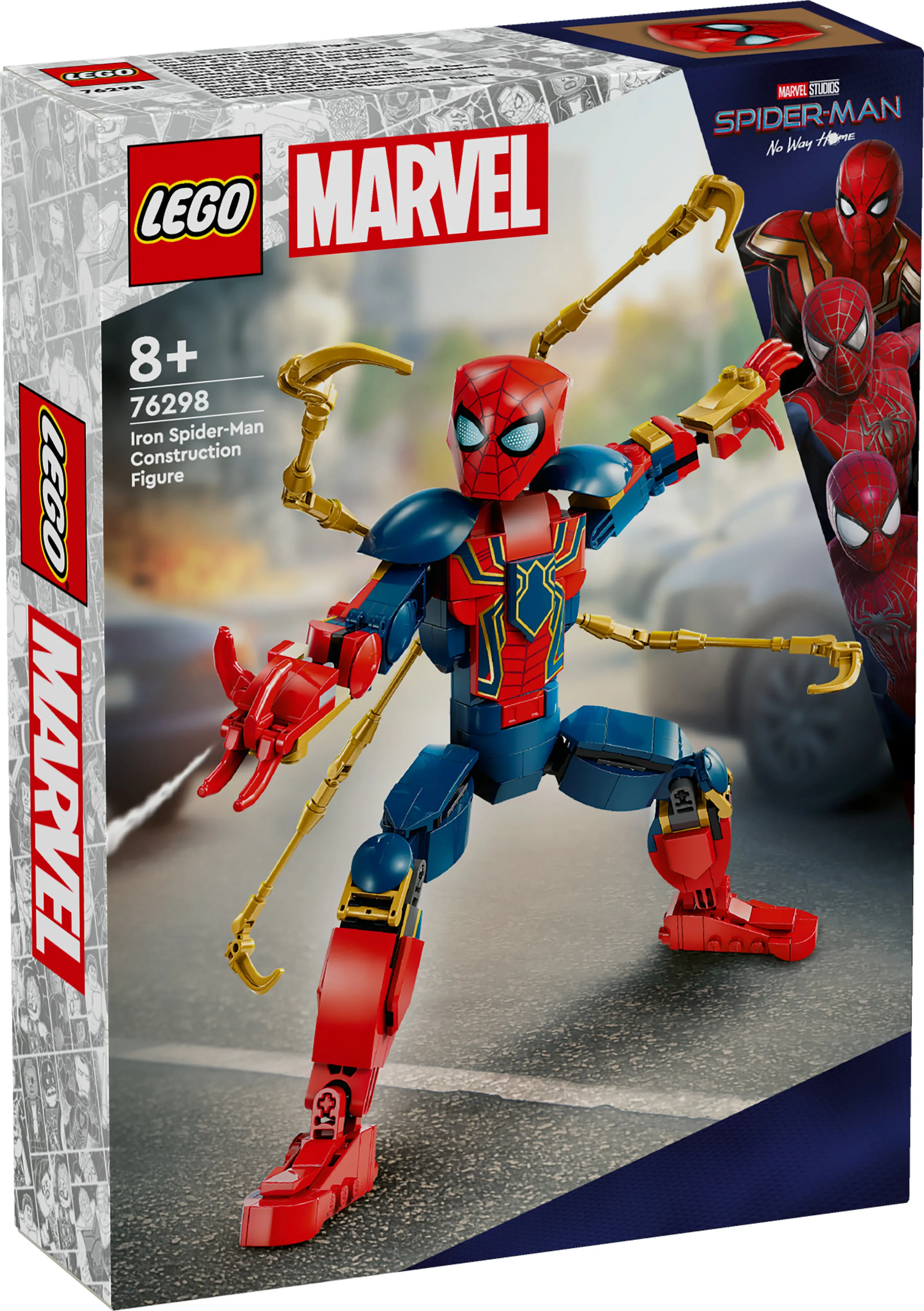 LEGO Marvel Rakennettava Iron Spider-Man -hahmo 76298