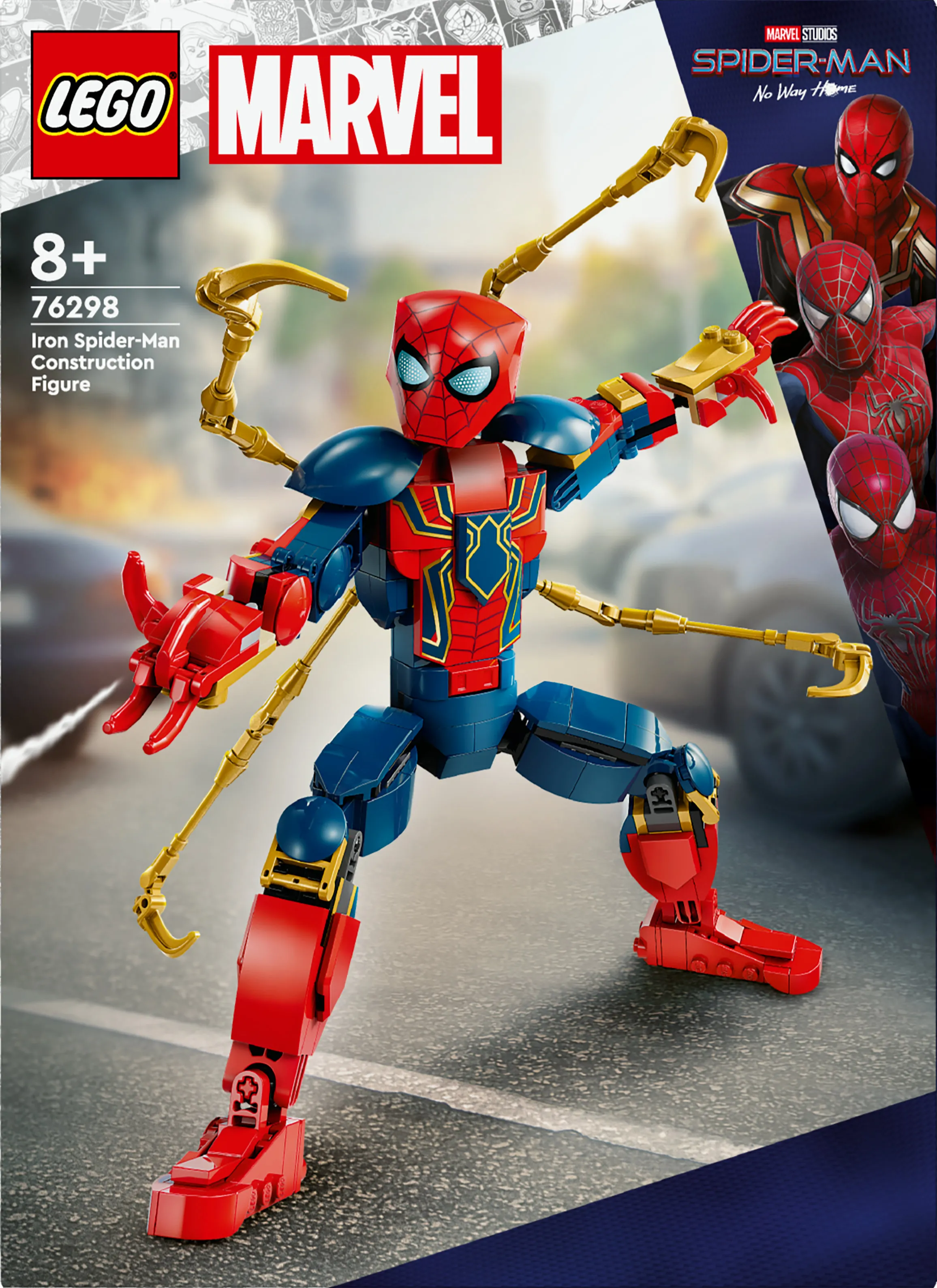 LEGO Marvel Rakennettava Iron Spider-Man -hahmo 76298