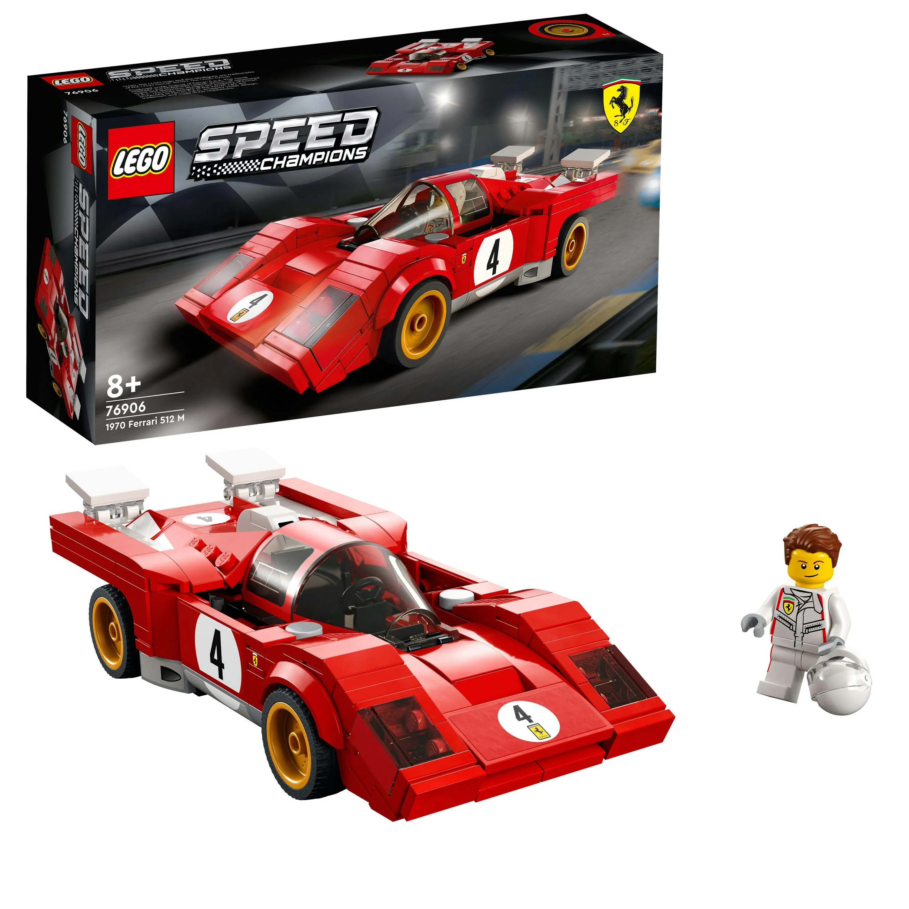 Lego Speed Champions - 1970 Ferrari 512 M 76906
