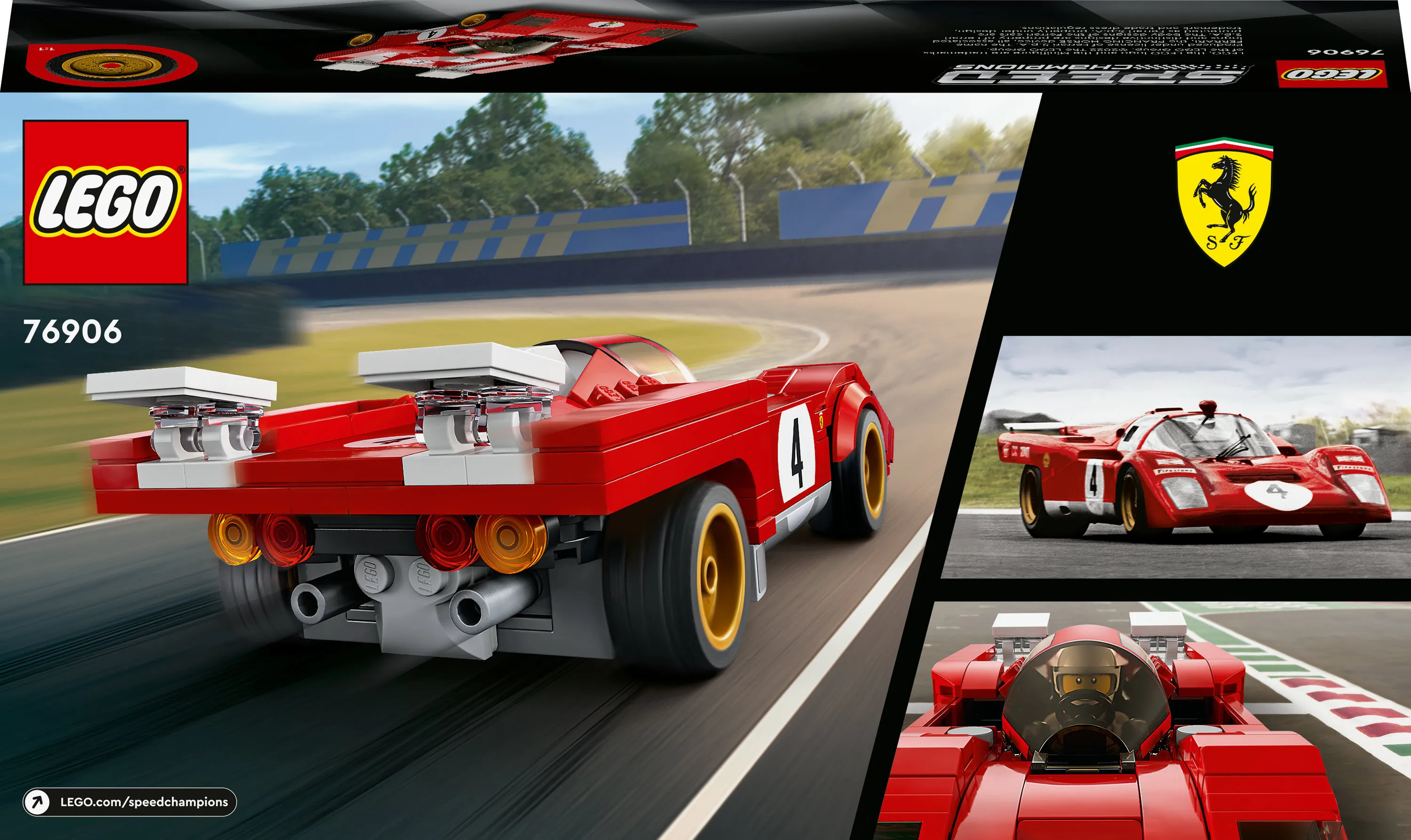 Lego Speed Champions - 1970 Ferrari 512 M 76906