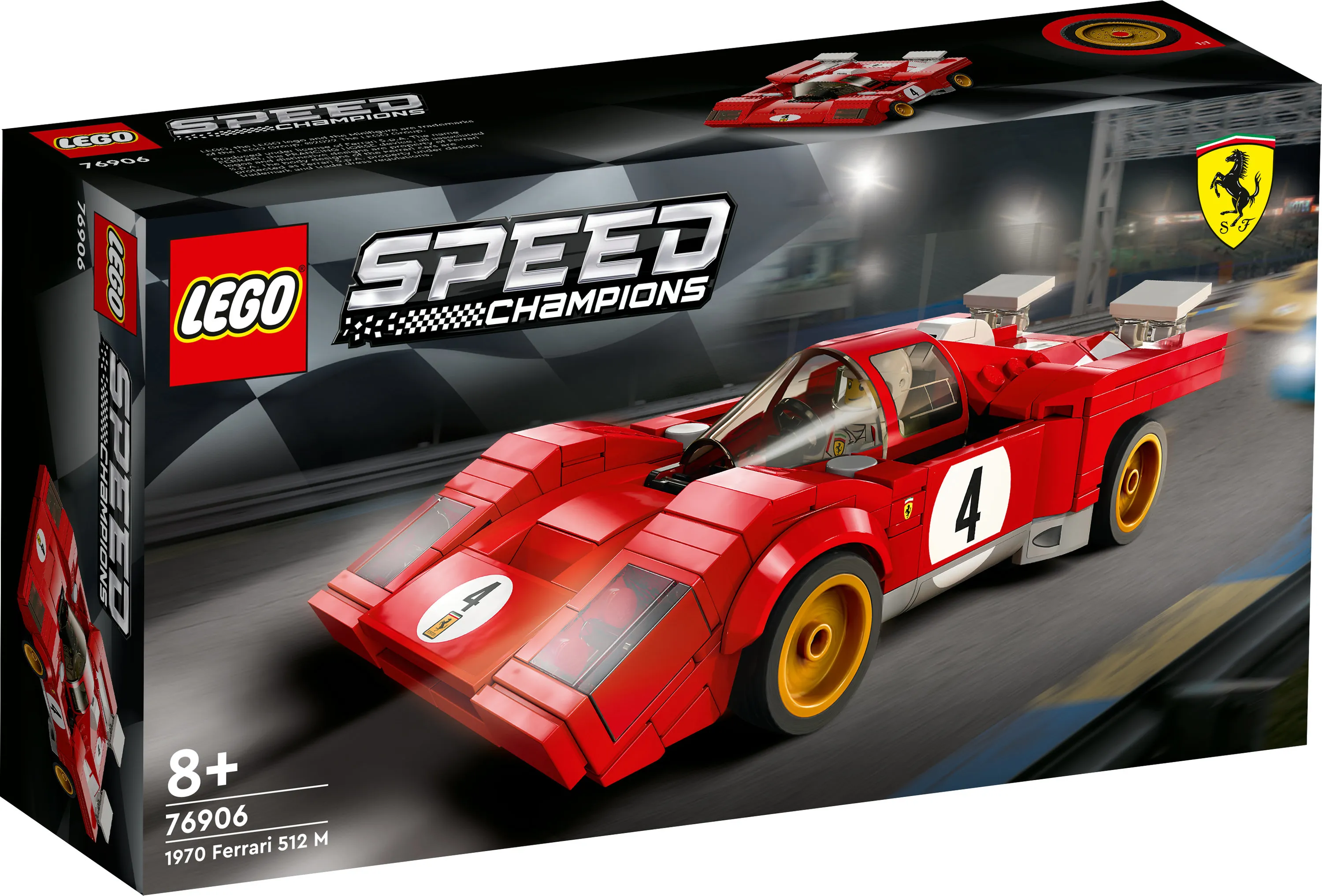 Lego Speed Champions - 1970 Ferrari 512 M 76906