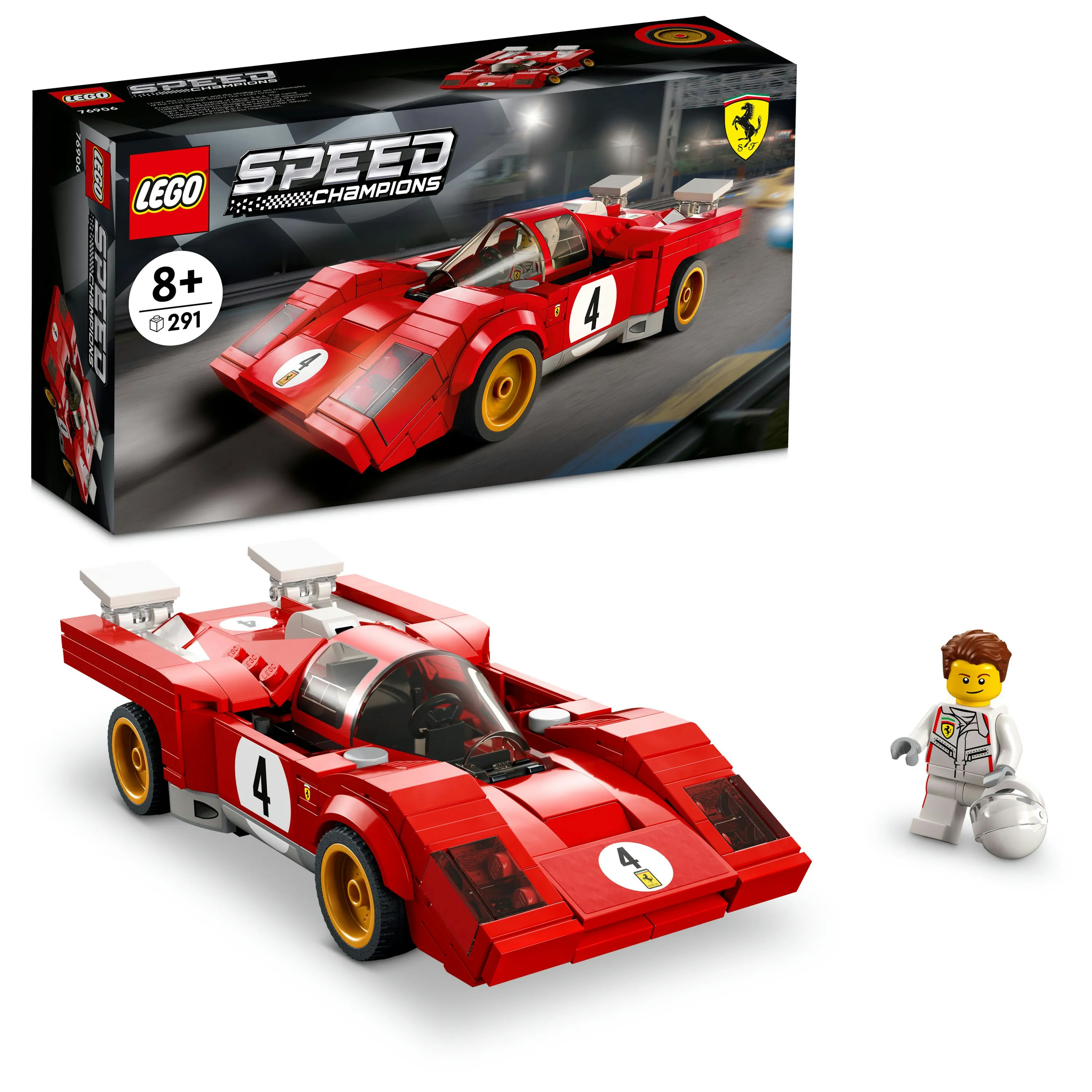 Lego Speed Champions - 1970 Ferrari 512 M 76906