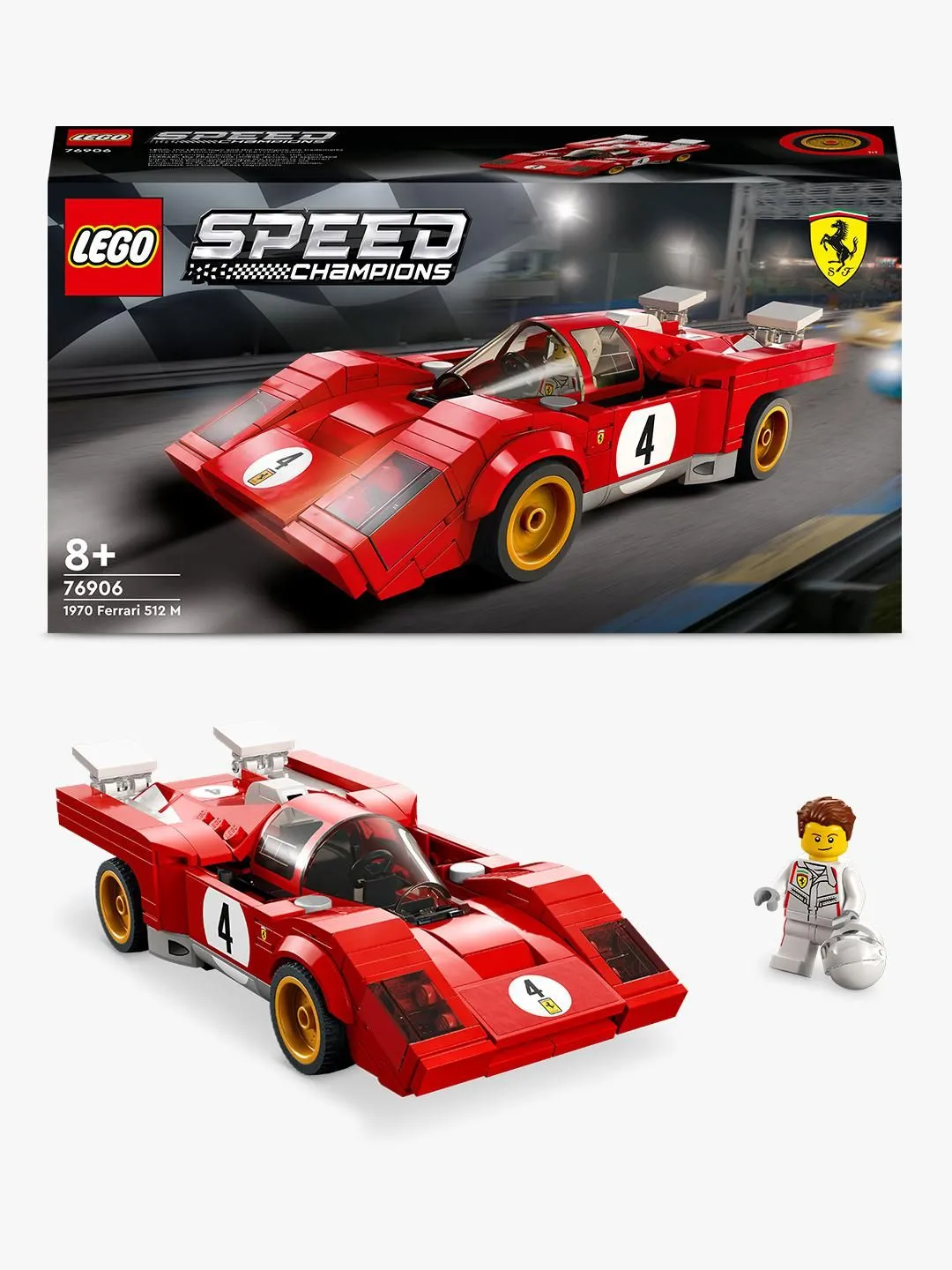 Lego Speed Champions - 1970 Ferrari 512 M 76906