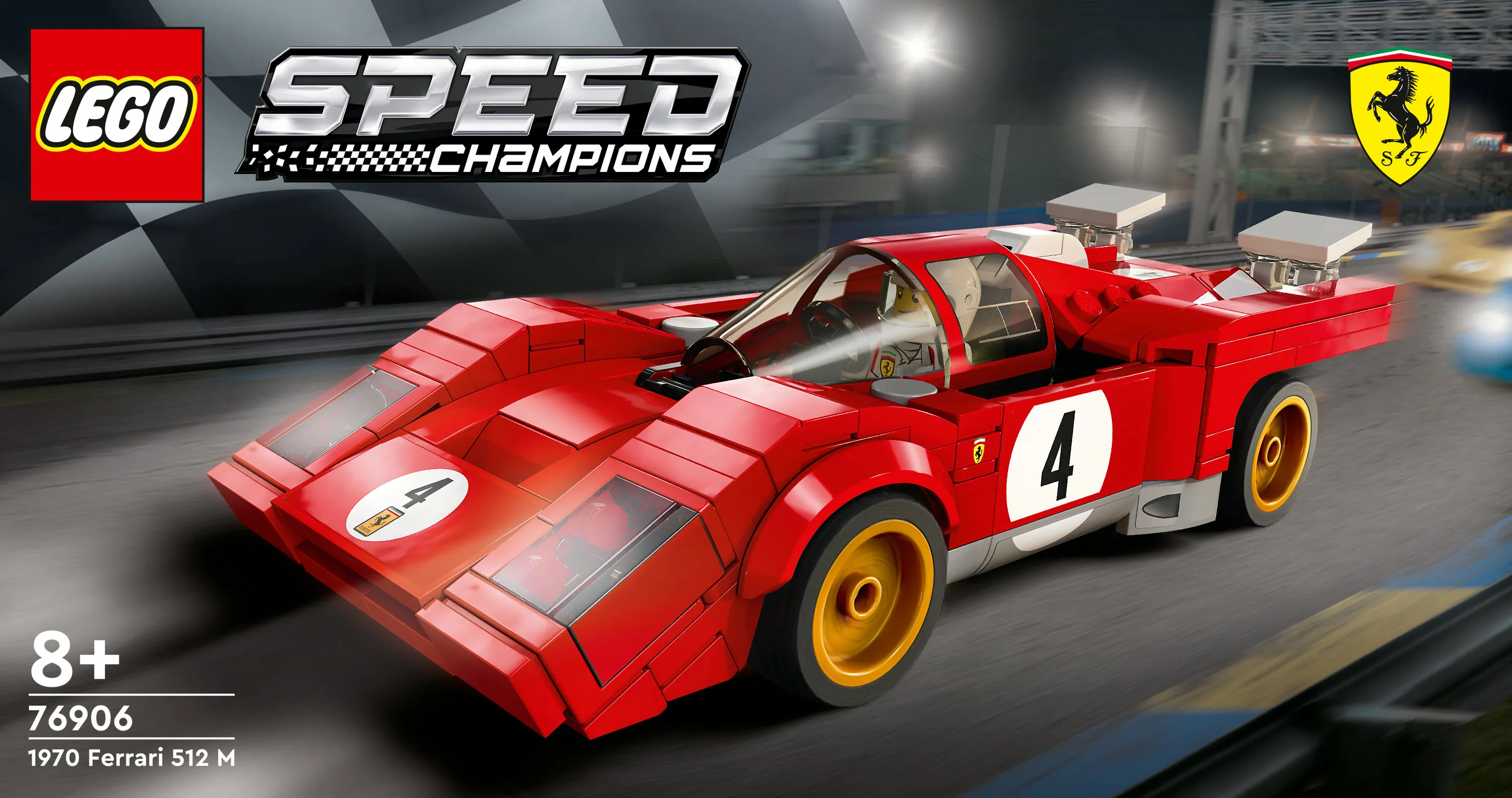 Lego Speed Champions - 1970 Ferrari 512 M 76906