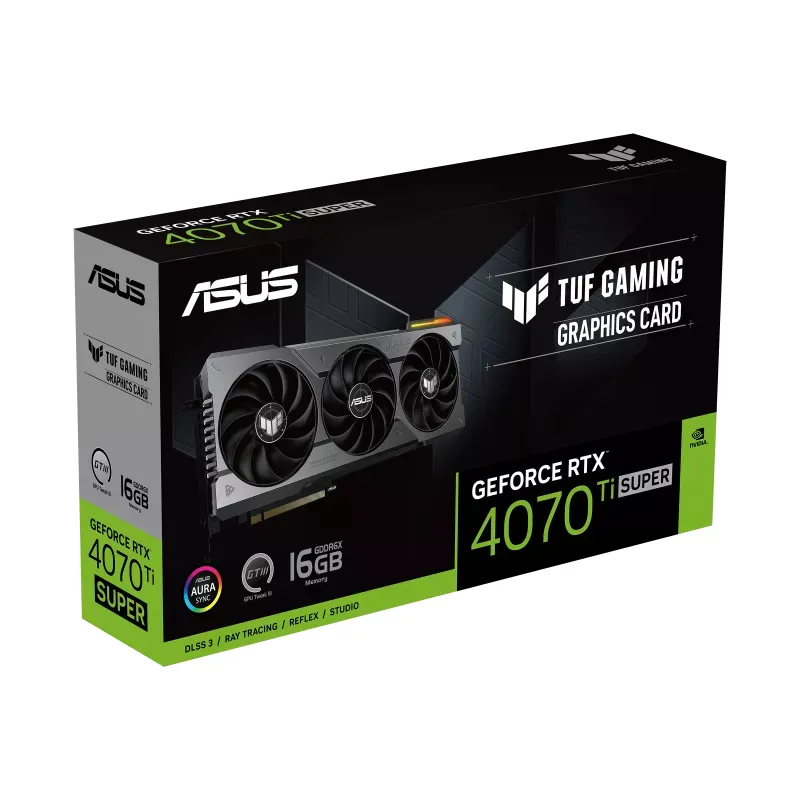 Asus GeForce RTX 4070 Ti SUPER 16GB TUF Gaming - graphics card