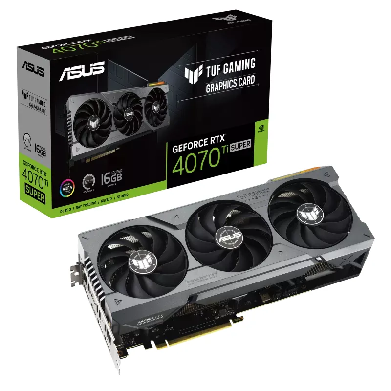 Asus GeForce RTX 4070 Ti SUPER 16GB TUF Gaming - grafikkort