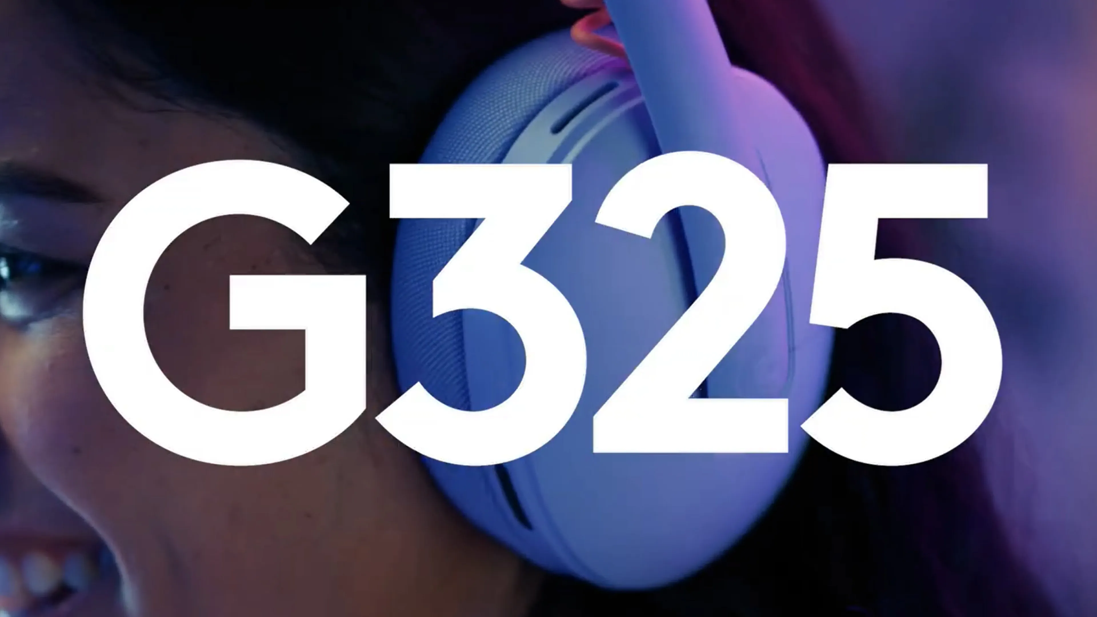 Logitech G G325 LIGHTSPEED Wireless Gaming Headset, Black
