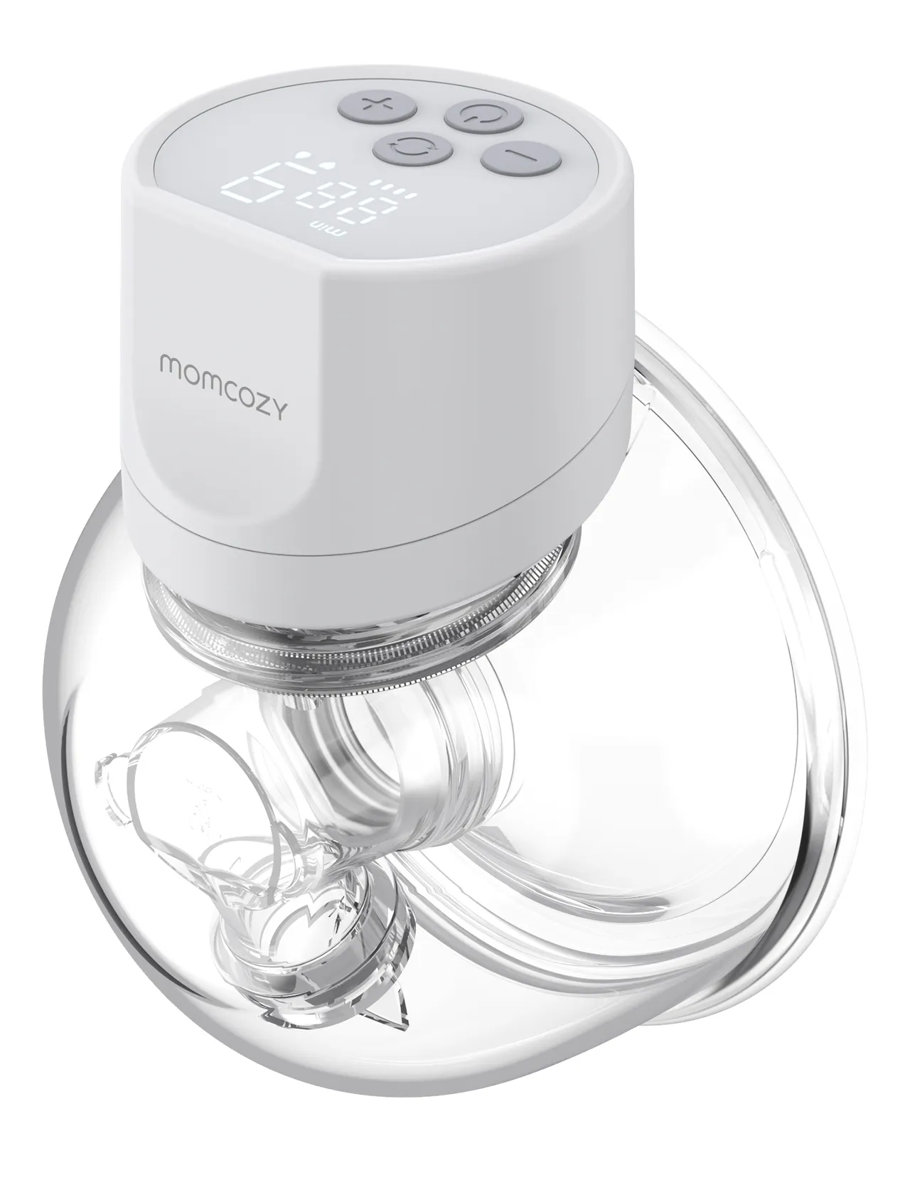 MOMCOZY S12 Pro b&auml;rbar sladdl&ouml;s br&ouml;stpump dubbelpack