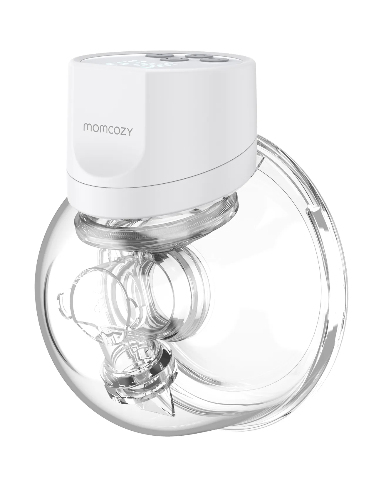 MOMCOZY S12 Pro b&auml;rbar sladdl&ouml;s br&ouml;stpump dubbelpack