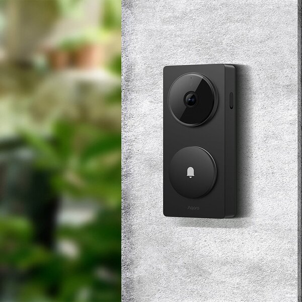 Aqara Doorbell Camera Hub G410 Select -älykäs video-ovikello, Musta