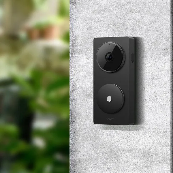 Aqara Doorbell Camera Hub G410 Select videodörrklocka, Svart
