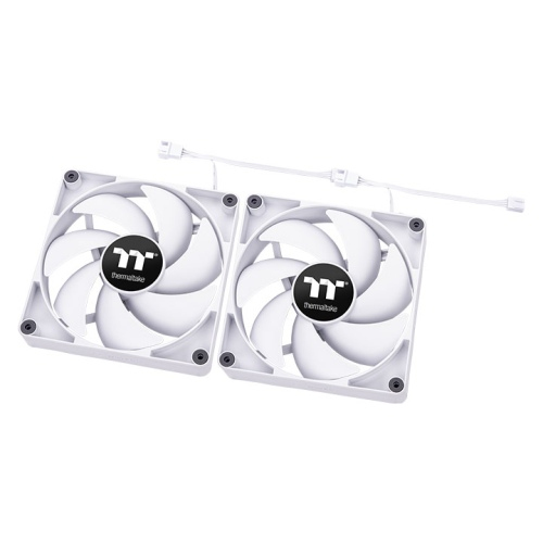 Thermaltake CT120, 120mm - case fan, white, 2pcs