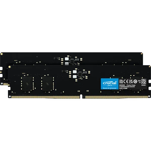 Crucial 64GB (2 x 32GB), DDR5 4800MHz, CL40 - memory