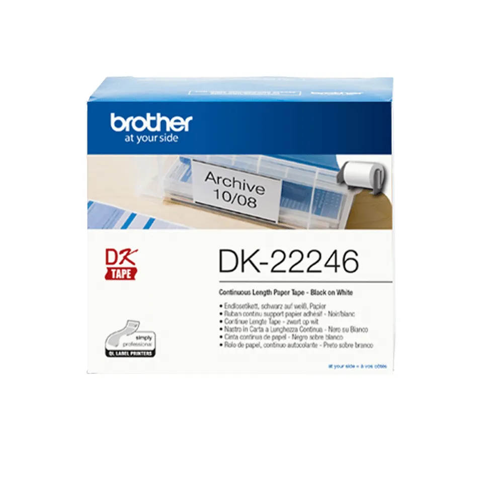 BROTHER DK22246 PAPER TAPE 103 MM