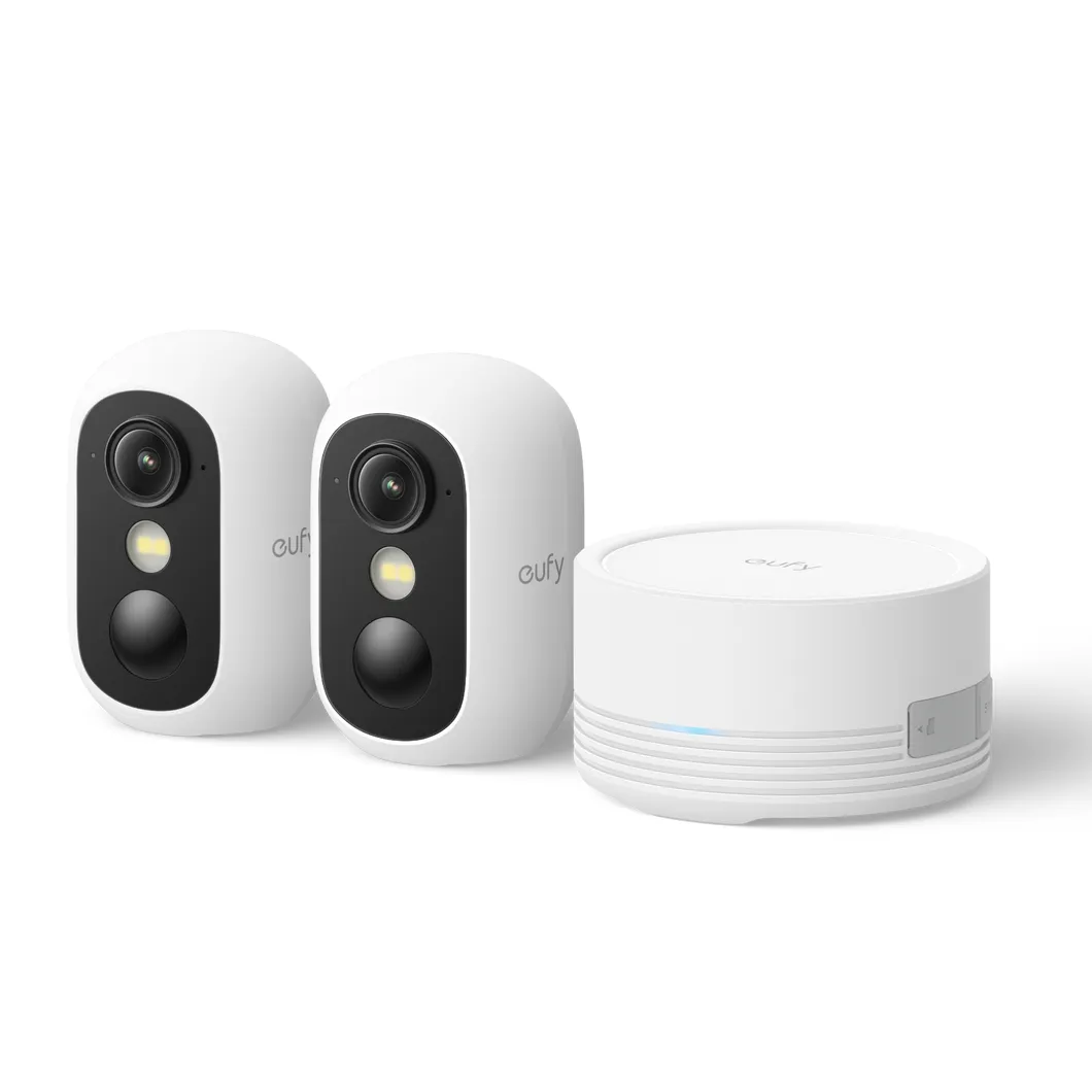 Anker EufyCam C35 - Wireless security camera kit, White