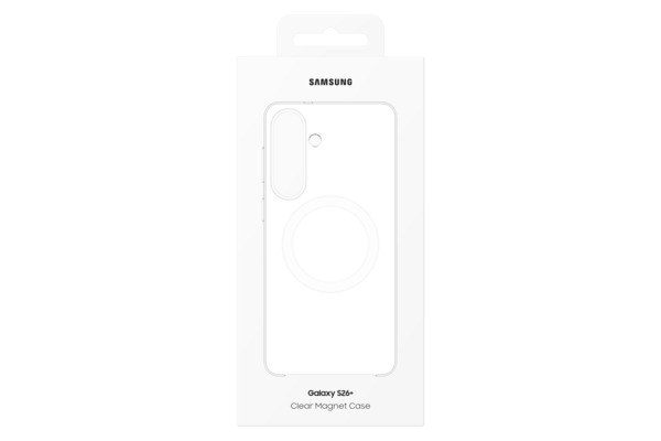 Samsung Galaxy S26+ Clear Magnet Case, Transparent