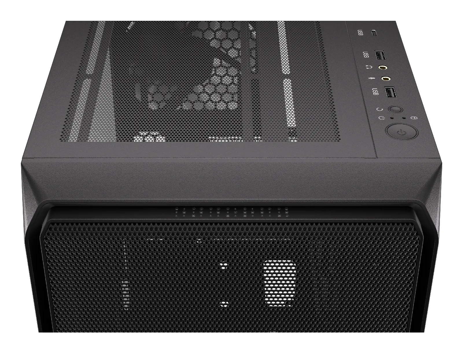 ENDORFY Arx 500 Core midi-tower chassi med f&ouml;nster, svart