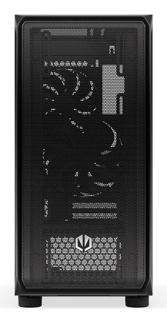 ENDORFY Arx 500 Core midi-tower chassi med f&ouml;nster, svart