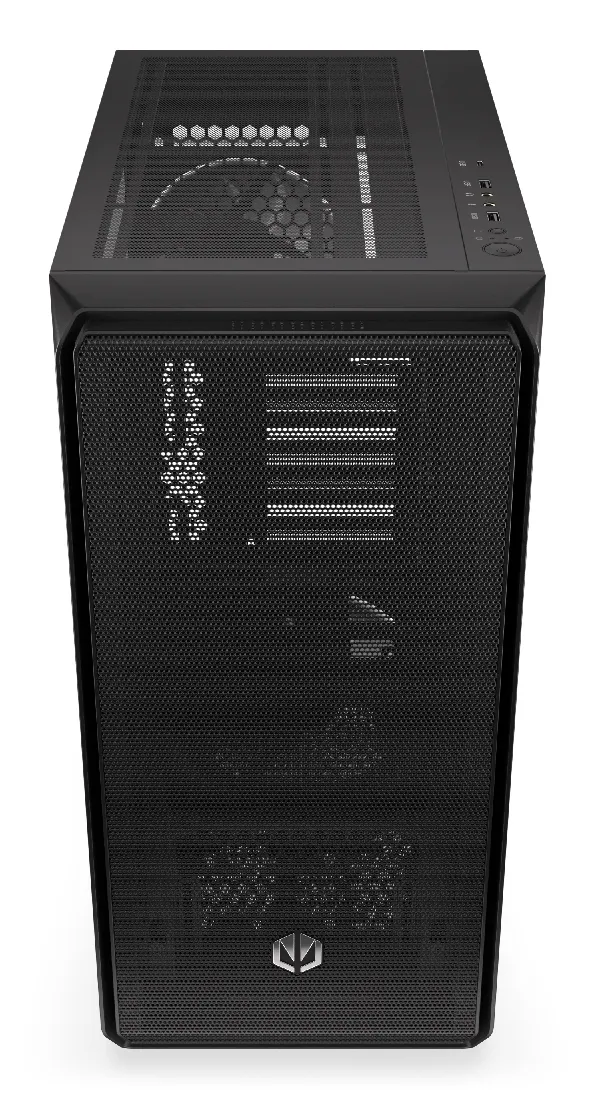 ENDORFY Arx 500 Core midi-tower chassi med f&ouml;nster, svart