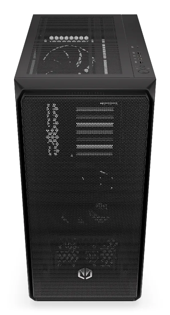 ENDORFY Arx 500 Core midi-tower chassi med fönster, svart