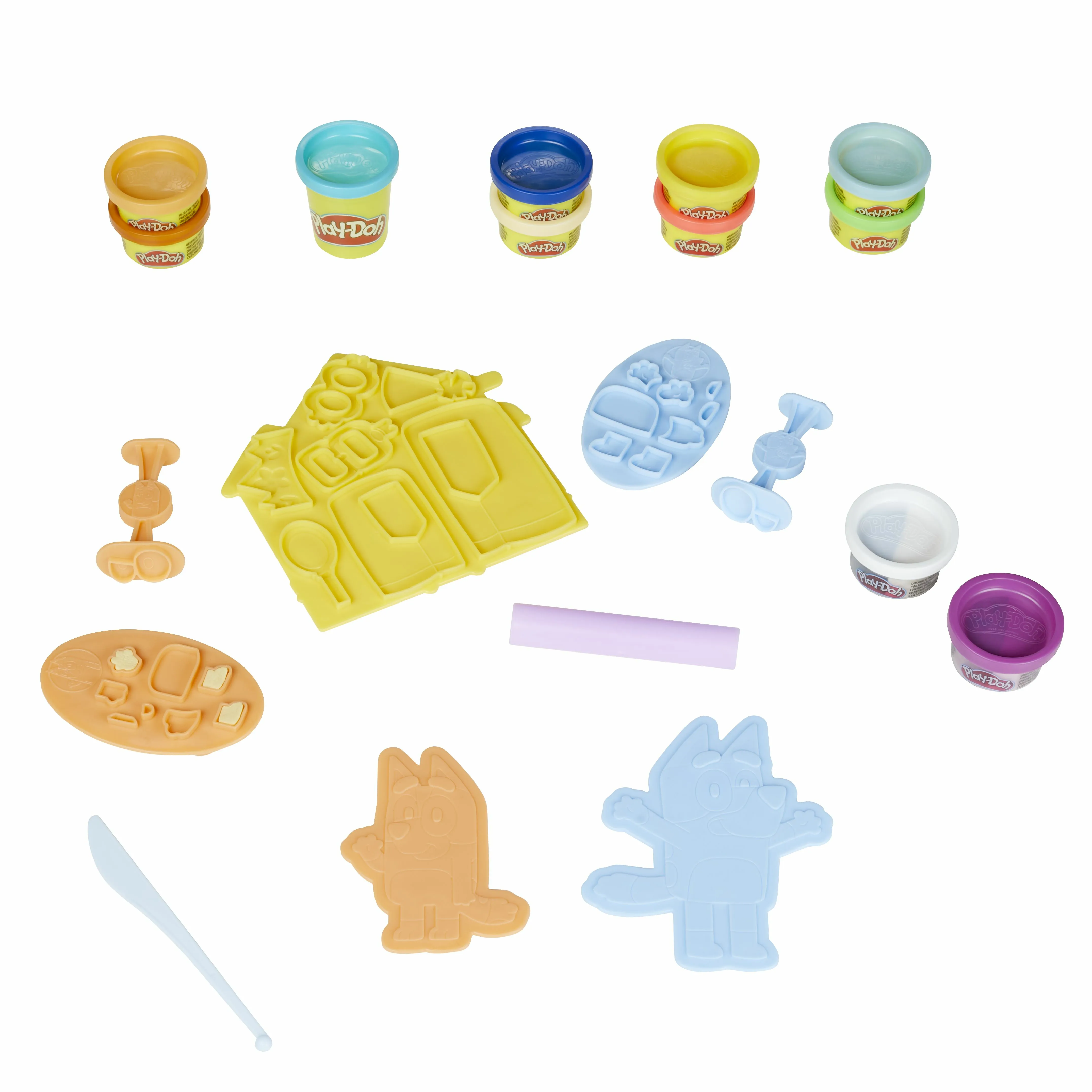 Play-Doh Bluey Make 'n Mash Costumes Playset