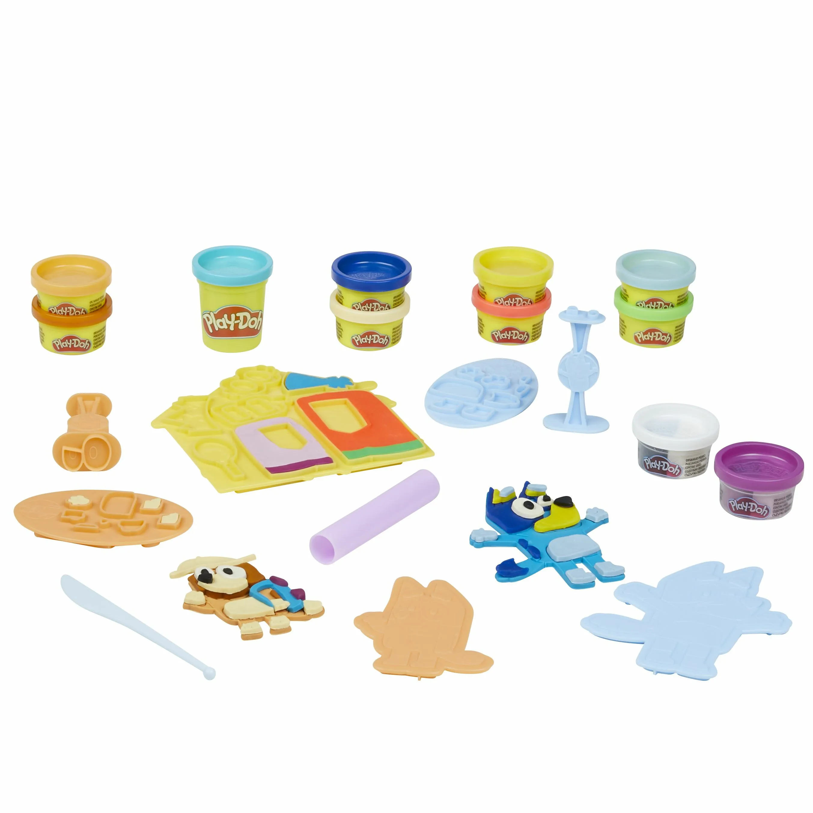 Play-Doh Bluey Make 'n Mash Costumes Playset